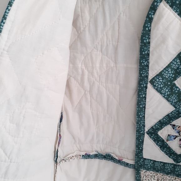 Quilted Handmade Vintage Style Jacket Shacket - Picture 5 of 7